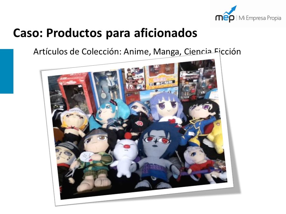 Caso: Productos para aficionados