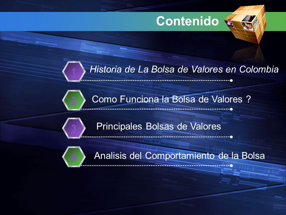Contenido Historia de La Bolsa de Valores en Colombia 1