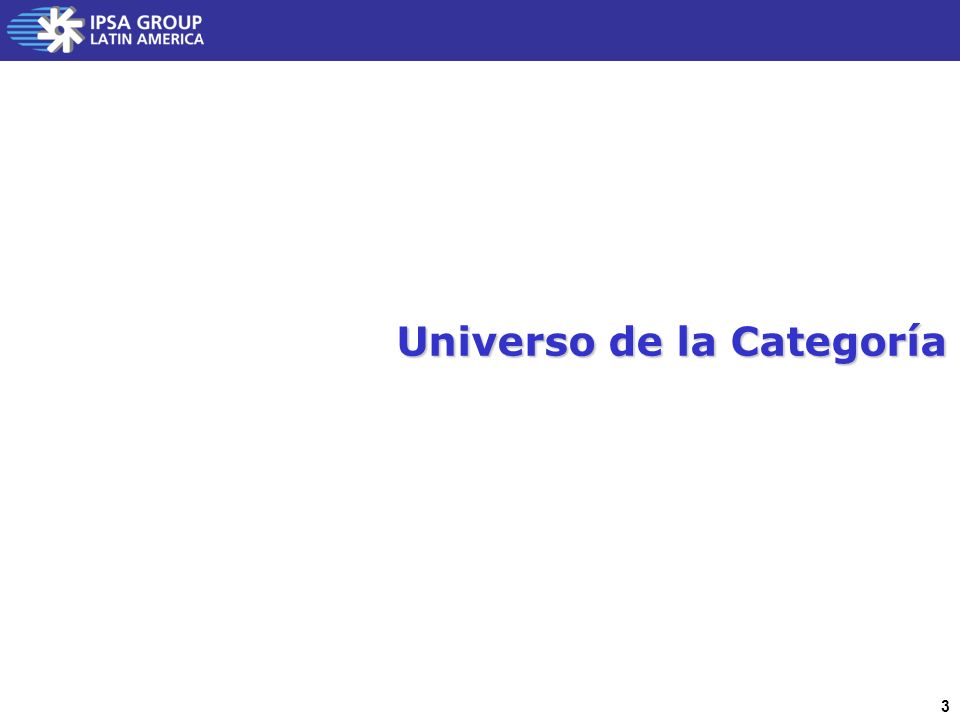 Universo de la Categoría
