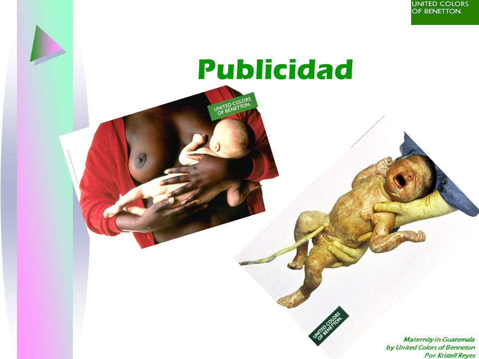 Publicidad Maternity in Guatemala by United Colors of Benneton