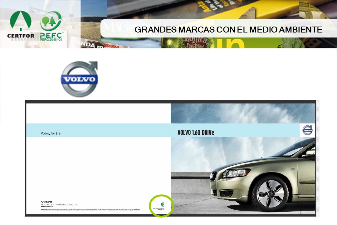 GRANDES MARCAS CON EL MEDIO AMBIENTE