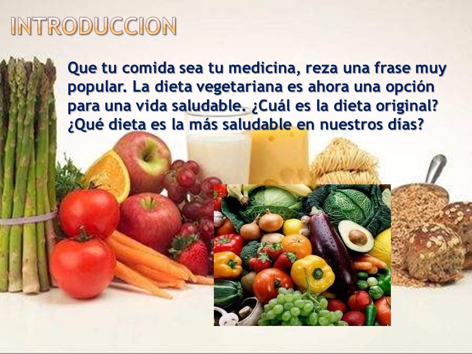 Que tu comida sea tu medicina, reza una frase muy popular