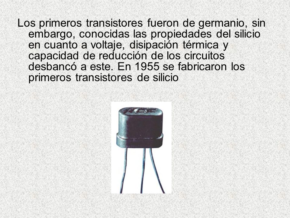 Resultado de imagen para descubrimiento del transistor