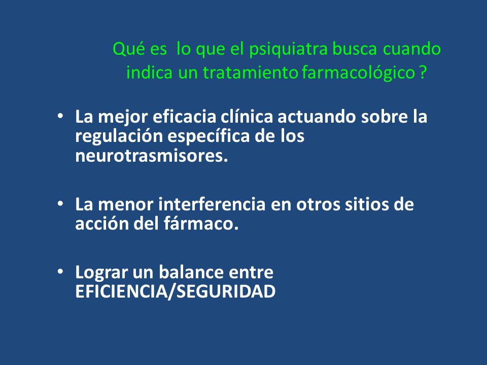 La menor interferencia en otros sitios de acción del fármaco.