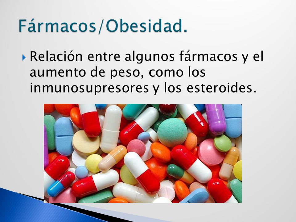 Fármacos/Obesidad.