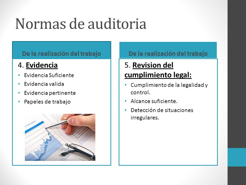 De la realización del trabajo De la realización del trabajo