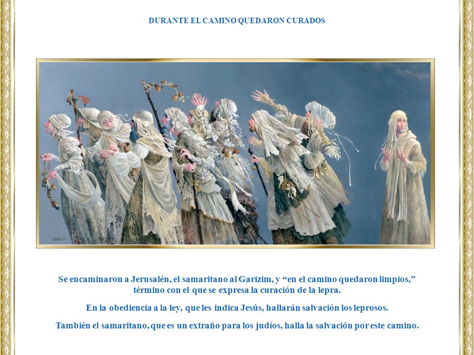término con el que se expresa la curación de la lepra.
