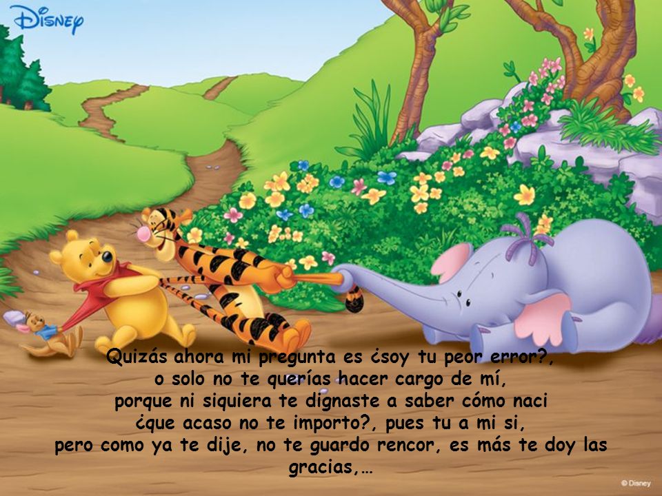 Quizás ahora mi pregunta es ¿soy tu peor error