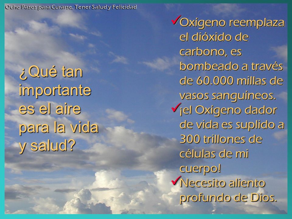 ¿Qué tan importante es el aire para la vida y salud