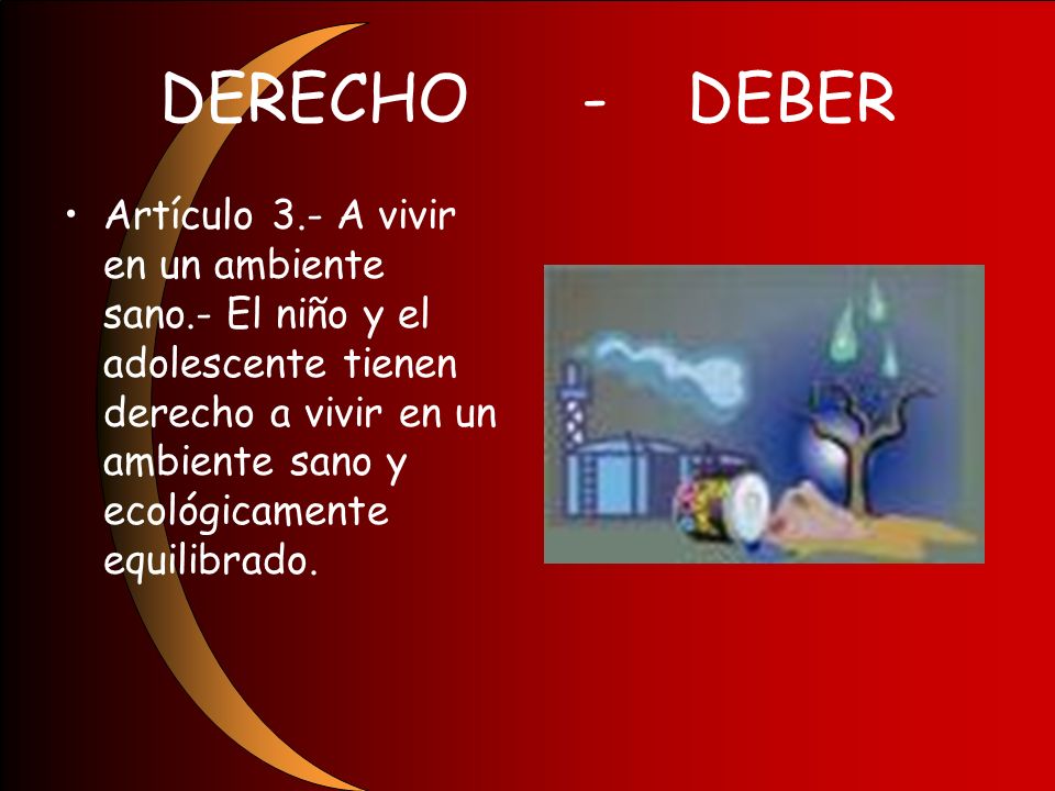 DERECHO - DEBER