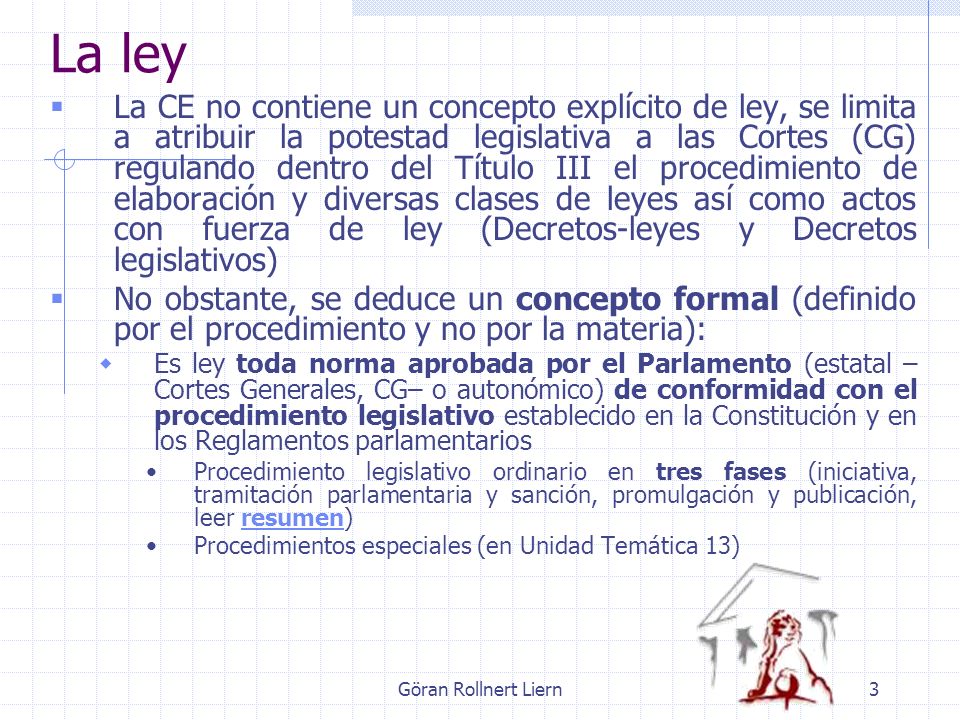 La ley