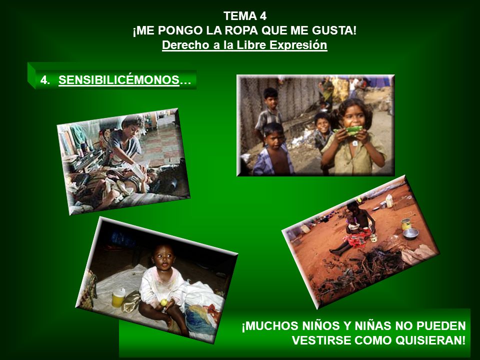 ¡ME PONGO LA ROPA QUE ME GUSTA! Derecho a la Libre Expresión