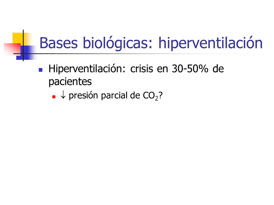 Bases biológicas: hiperventilación
