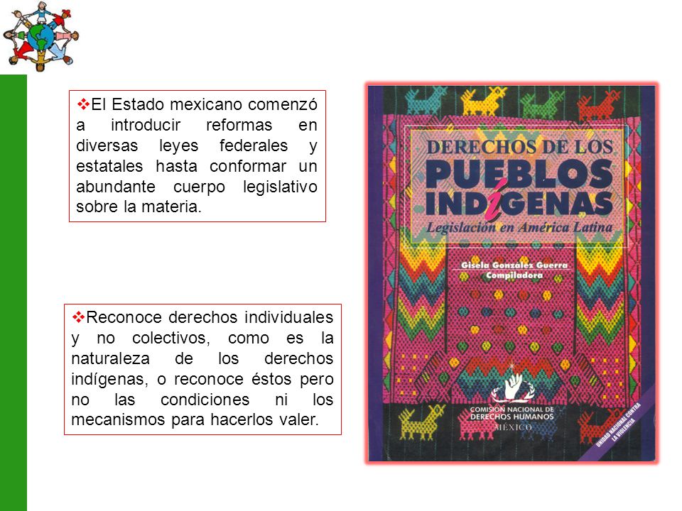 El Estado mexicano comenzó a introducir reformas en diversas leyes federales y estatales hasta conformar un abundante cuerpo legislativo sobre la materia.