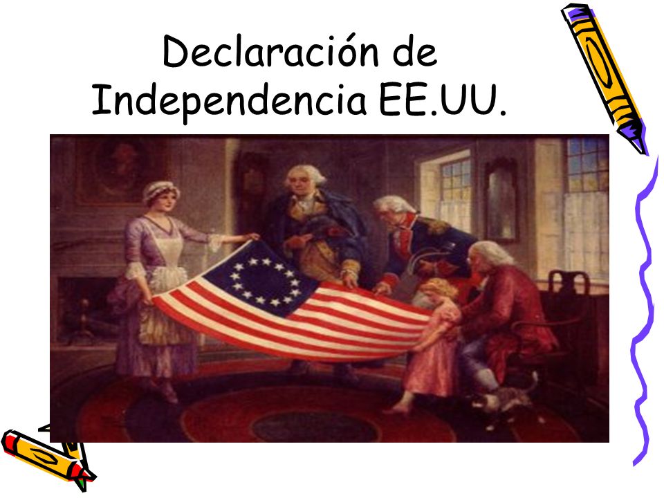 Declaración de Independencia EE.UU.