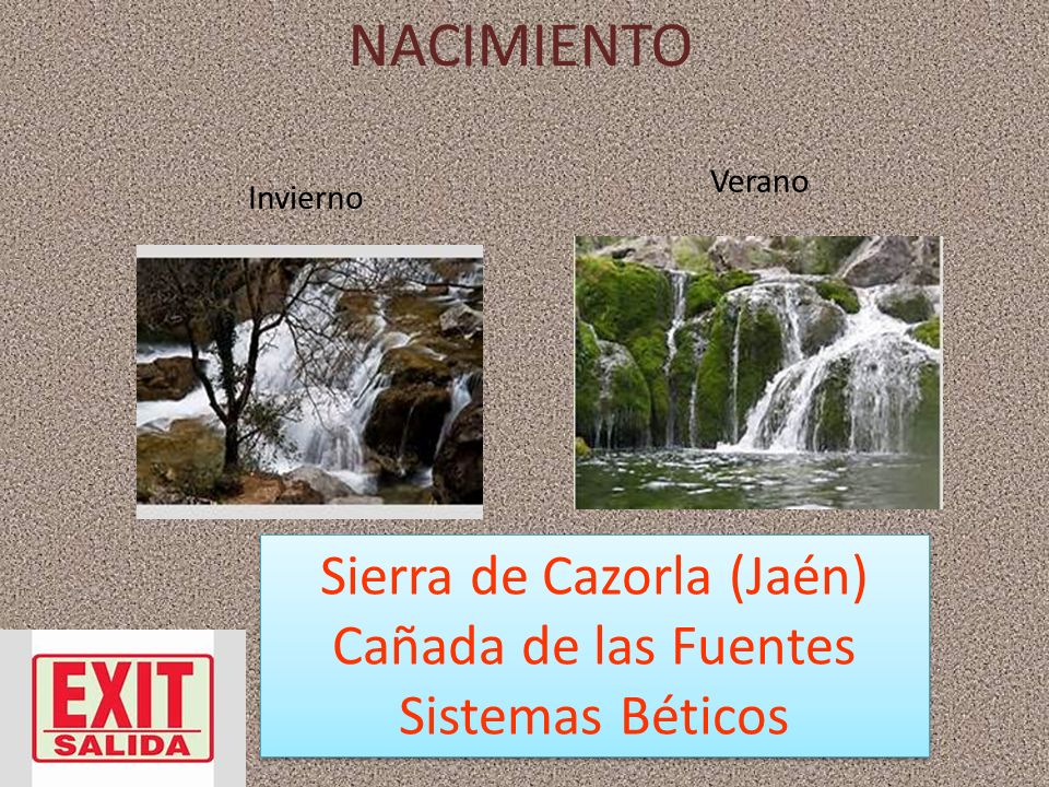Sierra de Cazorla (Jaén) Cañada de las Fuentes Sistemas Béticos