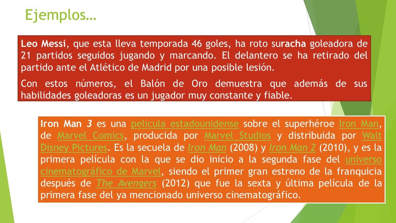 Ejemplos…