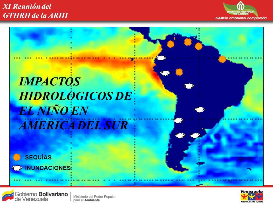 IMPACTOS HIDROLOGICOS DE EL NIÑO EN AMERICA DEL SUR