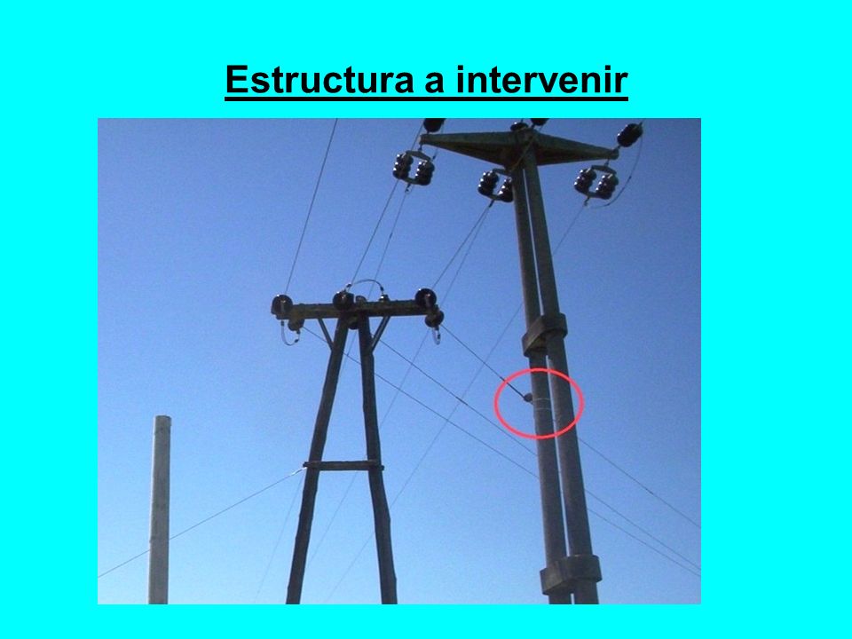 Estructura a intervenir