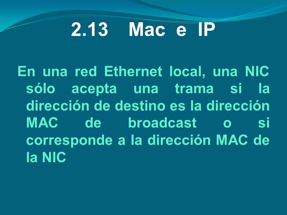 2.13 Mac e IP