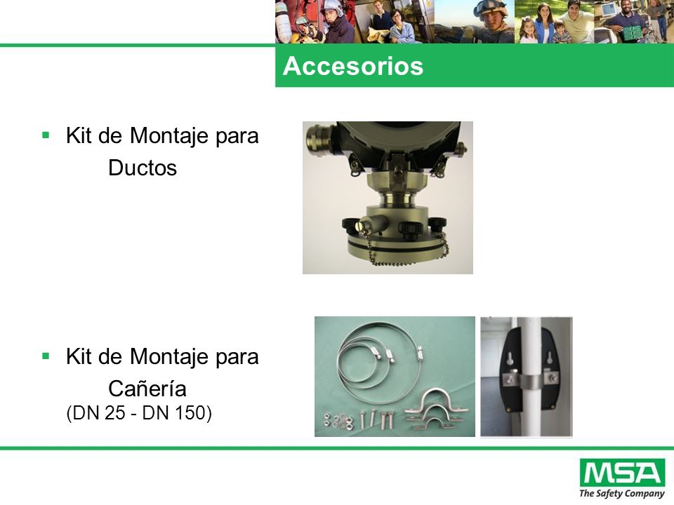 Accesorios Kit de Montaje para Ductos Cañería (DN 25 - DN 150)