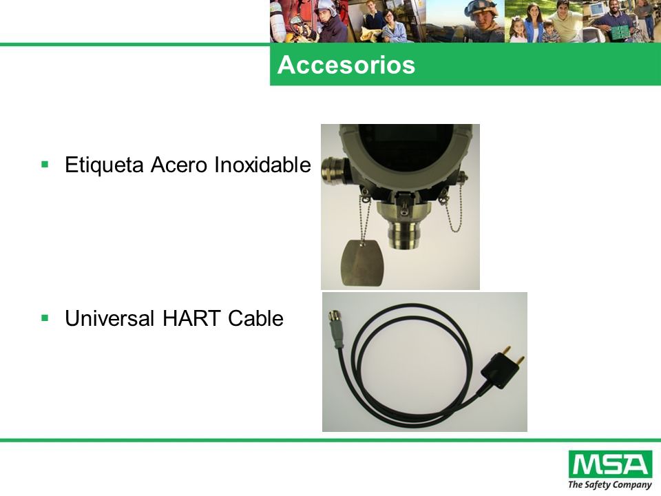 Accesorios Etiqueta Acero Inoxidable Universal HART Cable