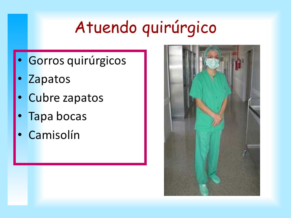 Atuendo quirúrgico Gorros quirúrgicos Zapatos Cubre zapatos Tapa bocas
