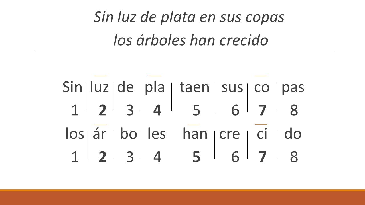 Sin luz de plata en sus copas los árboles han crecido