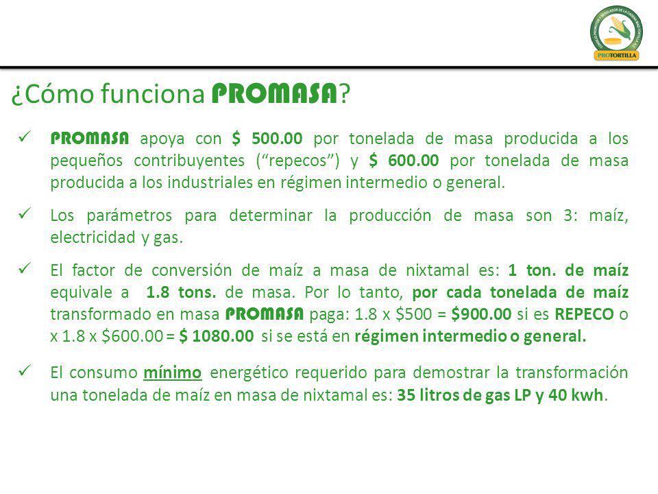 ¿Cómo funciona PROMASA