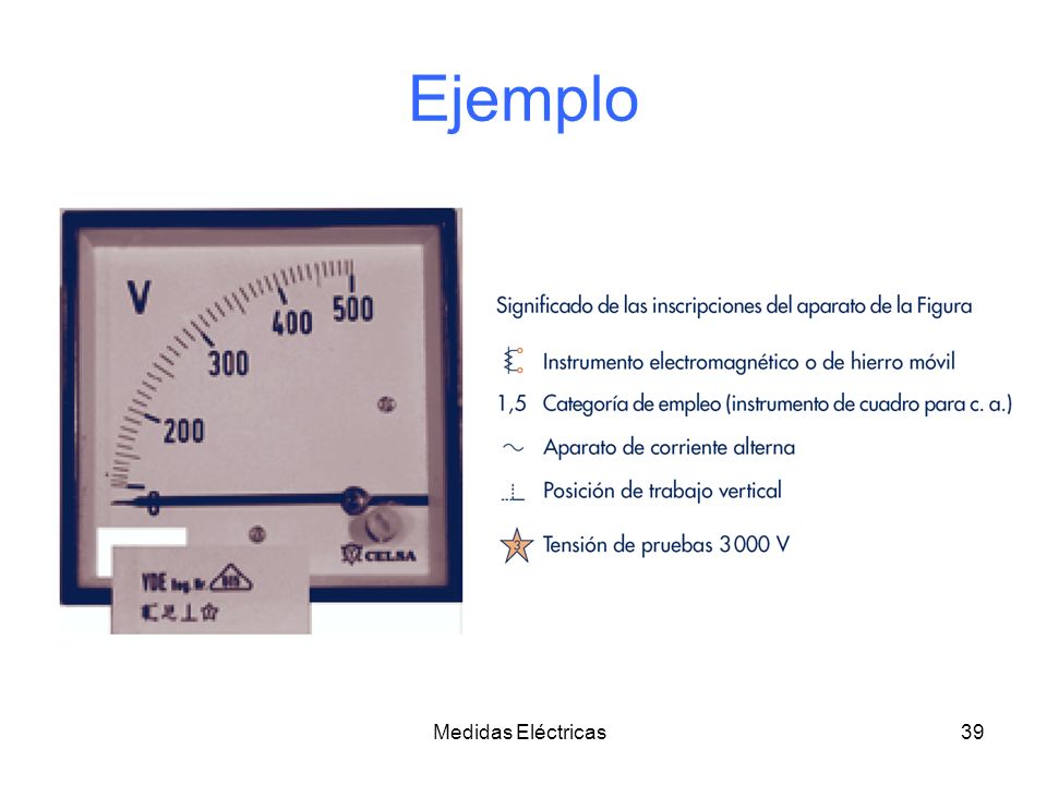 Ejemplo Medidas Eléctricas