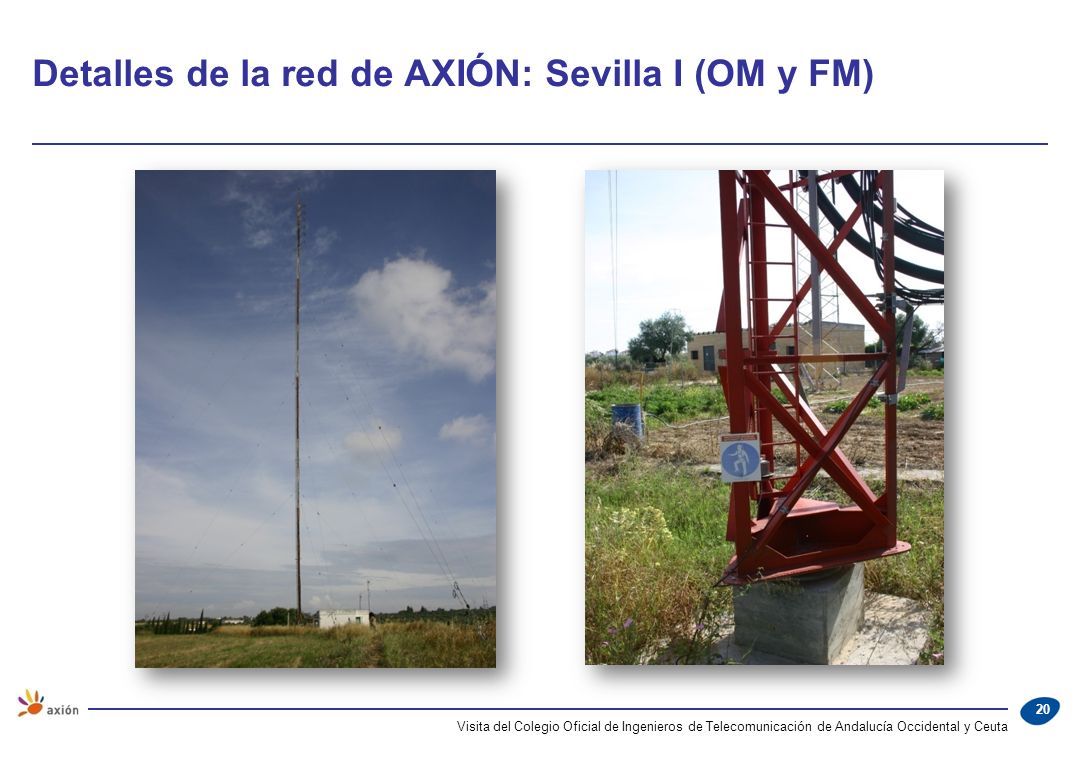 Detalles de la red de AXIÓN: Sevilla I (OM y FM)