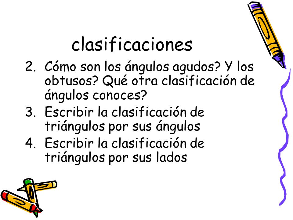 clasificaciones Cómo son los ángulos agudos Y los obtusos Qué otra clasificación de ángulos conoces
