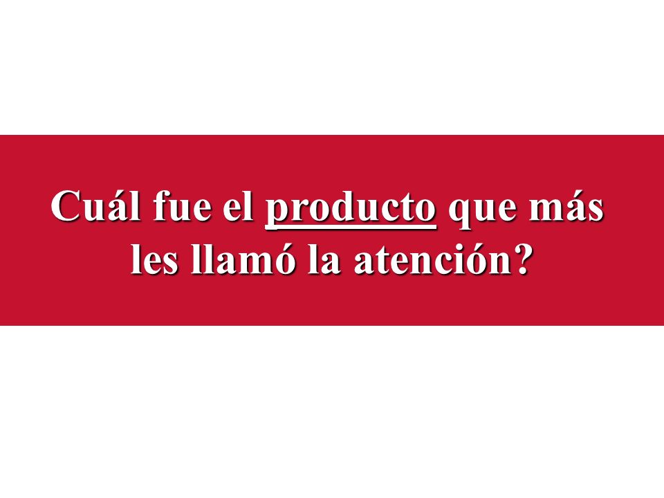 Cuál fue el producto que más