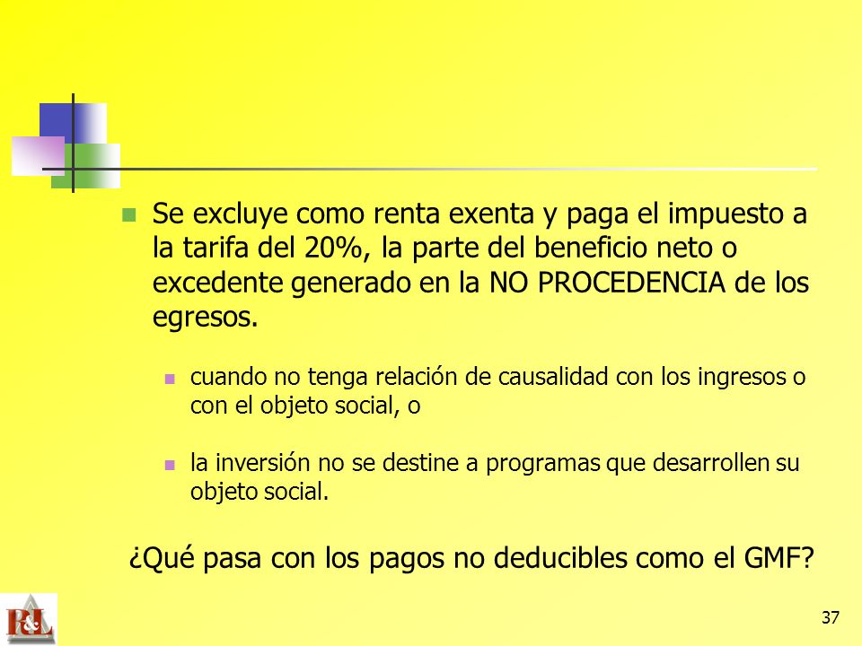¿Qué pasa con los pagos no deducibles como el GMF