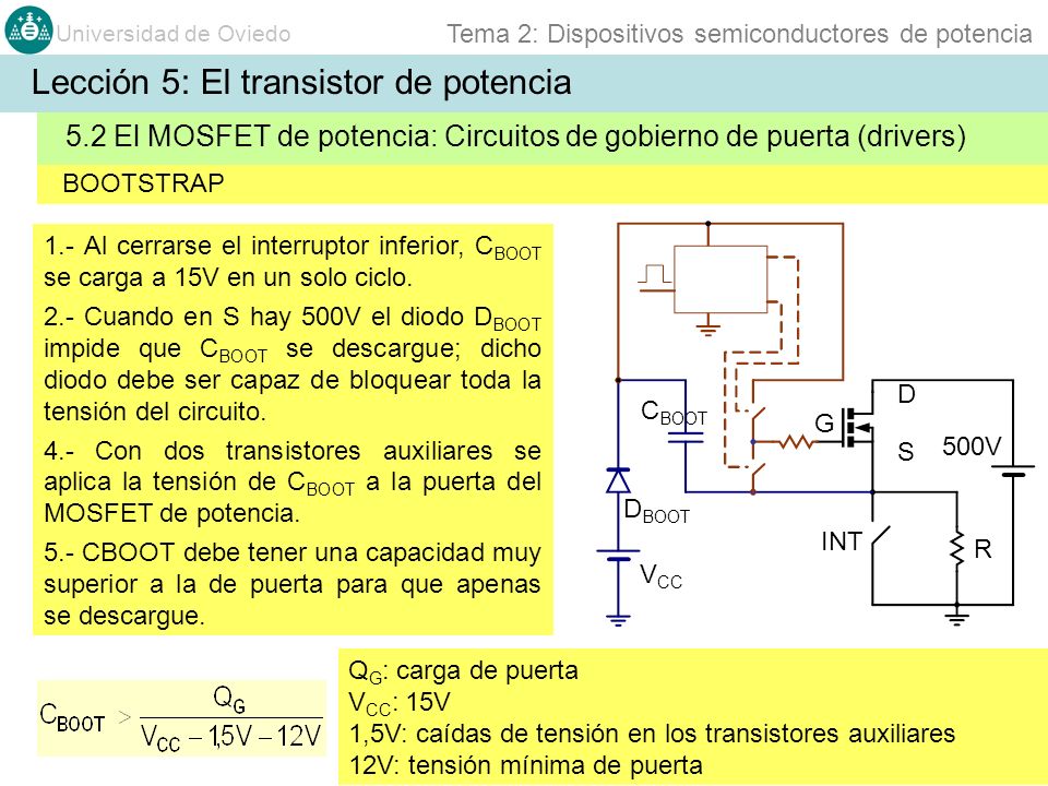 Lección 5: El transistor de potencia