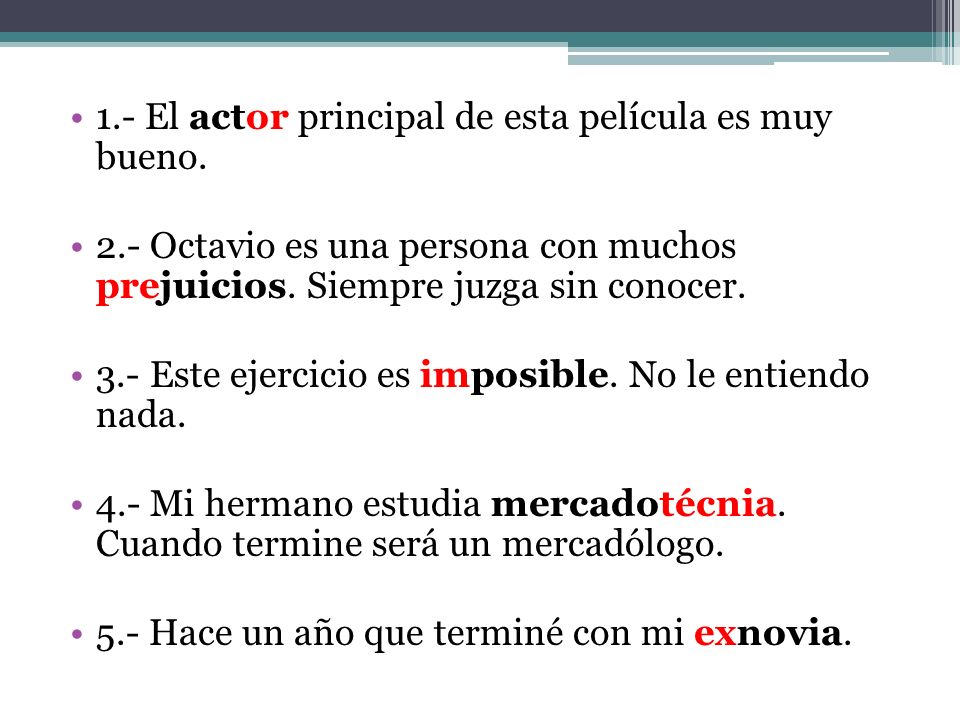1.- El actor principal de esta película es muy bueno.