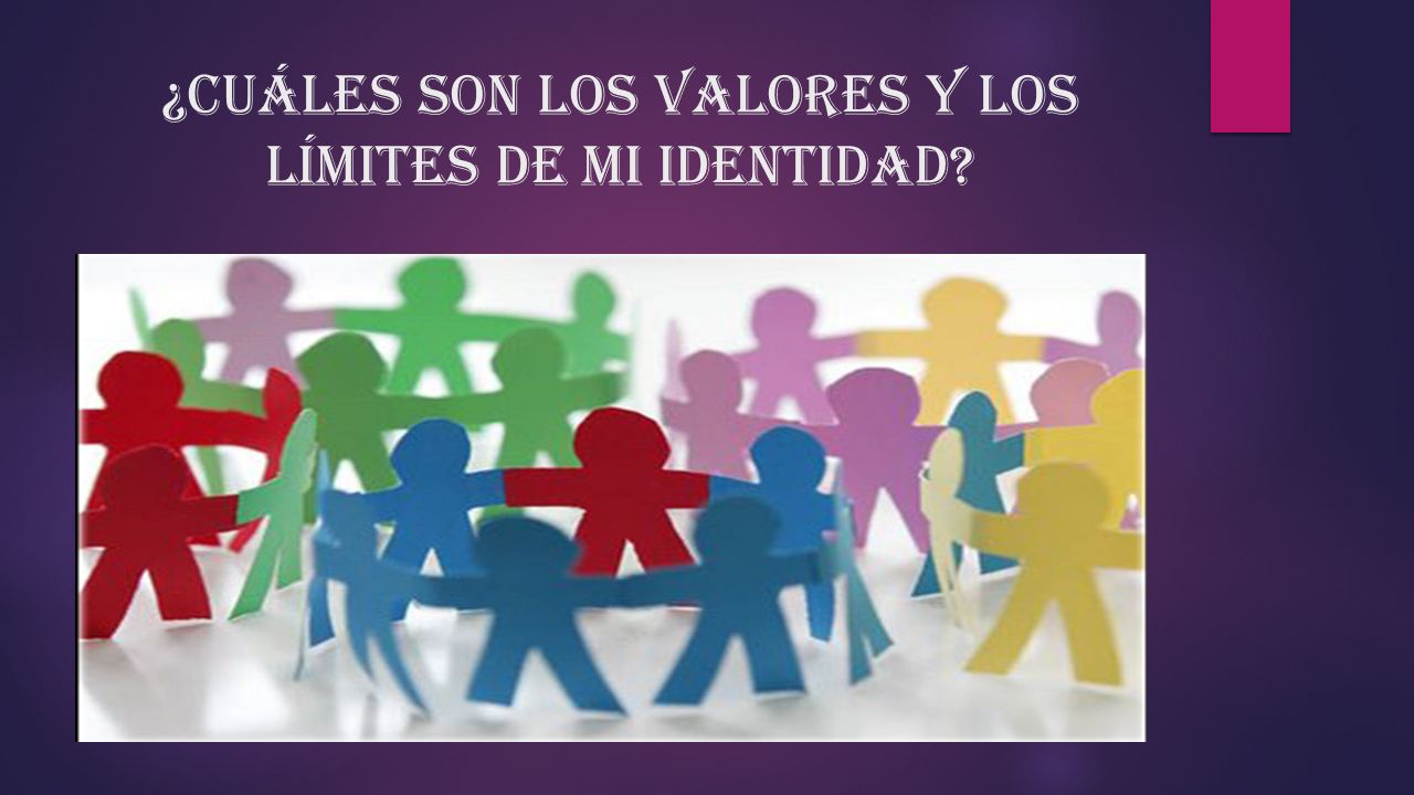 ¿Cuáles son los valores y los límites de mi identidad