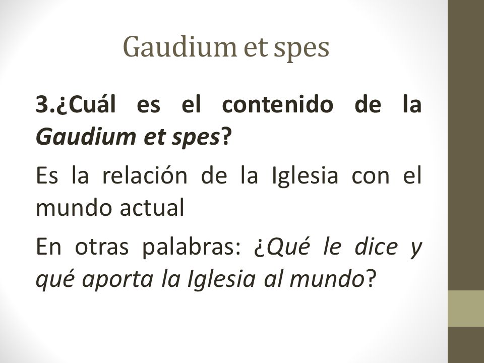 EI mundo de los pobres en Gaudium et spes