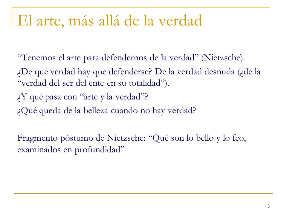 El arte, más allá de la verdad