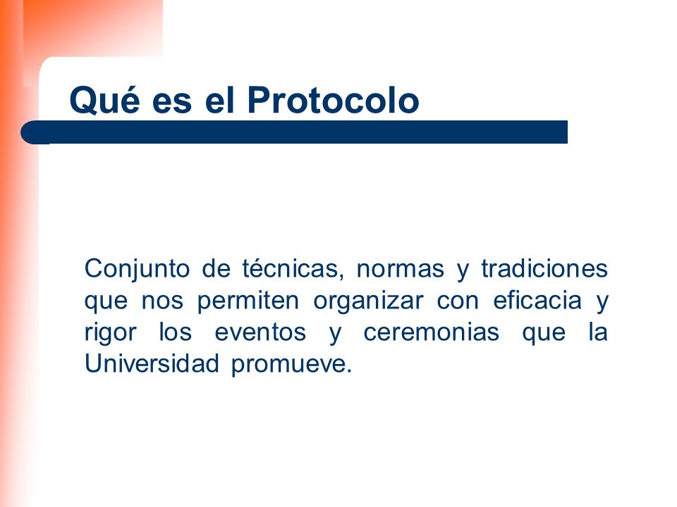 Qué es el Protocolo