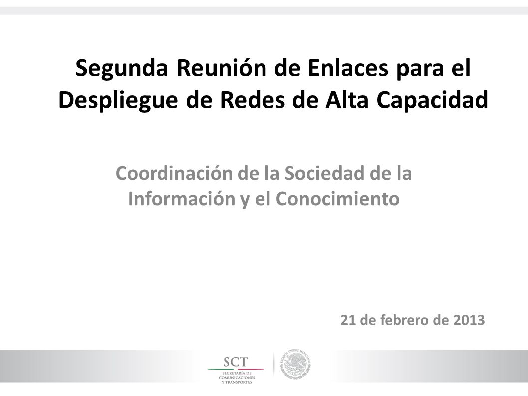 Coordinación de la Sociedad de la Información y el Conocimiento