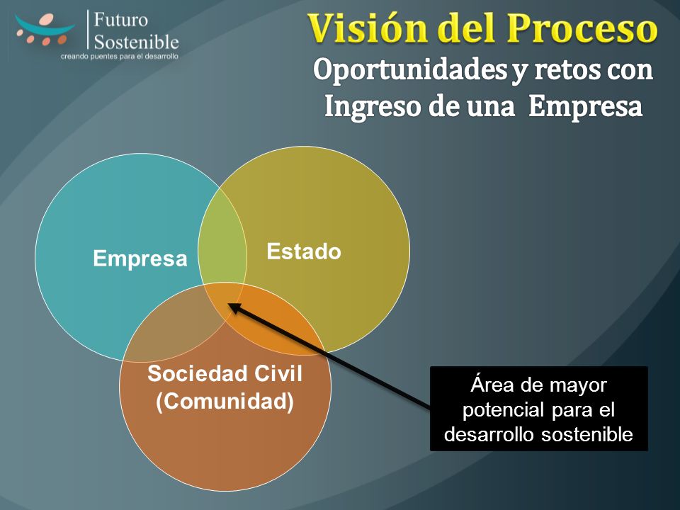 Visión del Proceso Oportunidades y retos con Ingreso de una Empresa