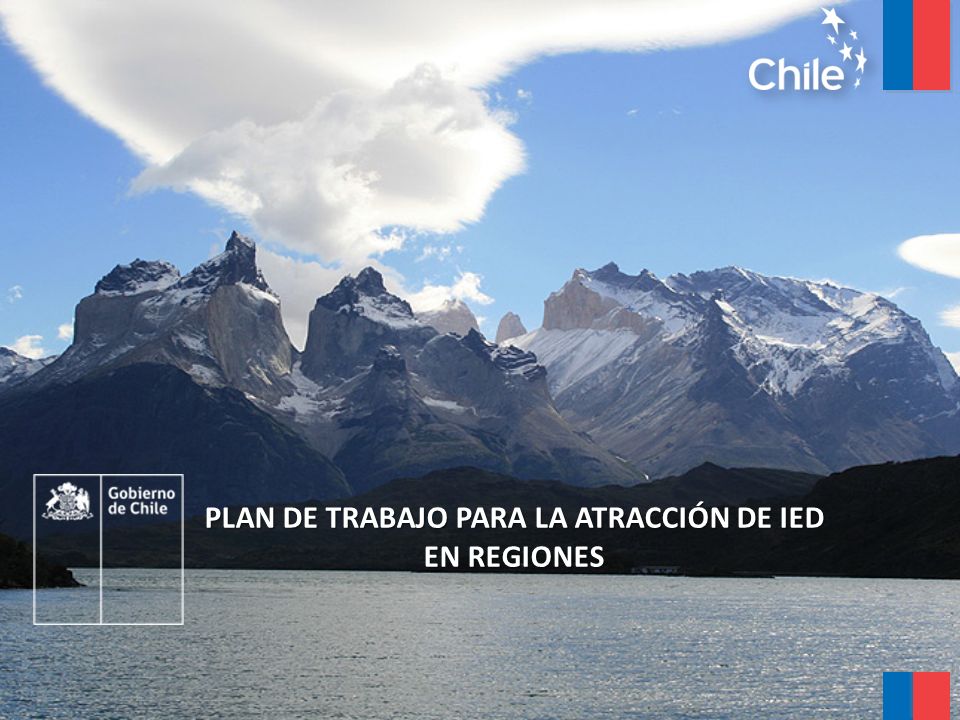 PLAN DE TRABAJO PARA LA ATRACCIÓN DE IED EN REGIONES