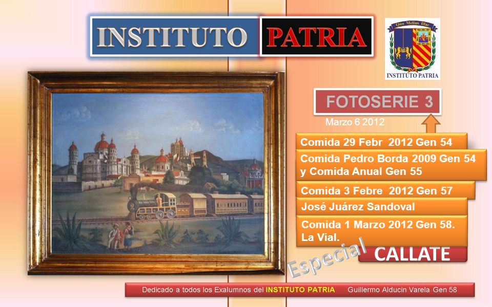 Especial CALLATE Comida xxxcx Gen 57 Comida 29 Febr 2012 Gen 54