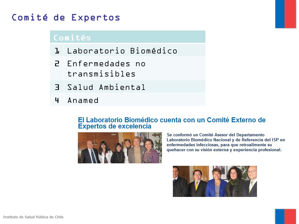 Comité de Expertos Comités 1 Laboratorio Biomédico 2