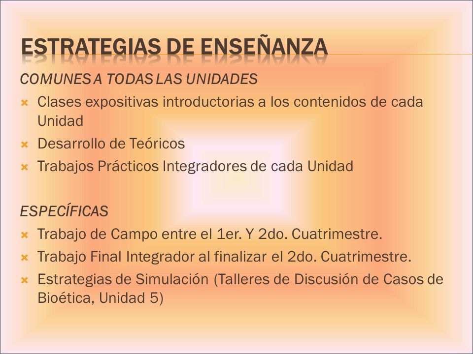 ESTRATEGIAS DE ENSEÑANZA