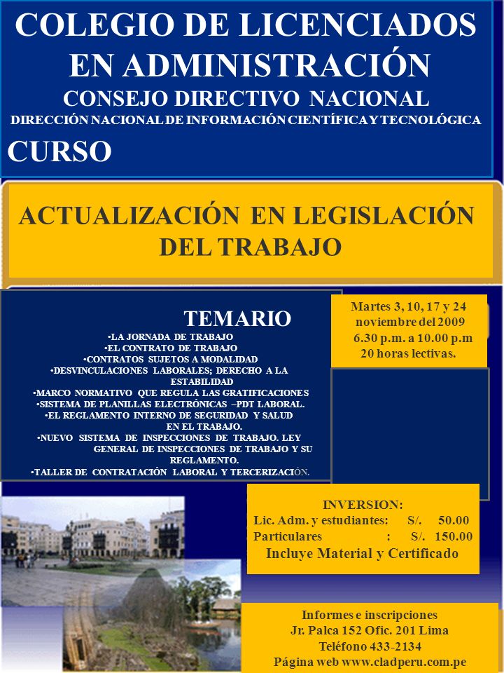 COLEGIO DE LICENCIADOS EN ADMINISTRACIÓN
