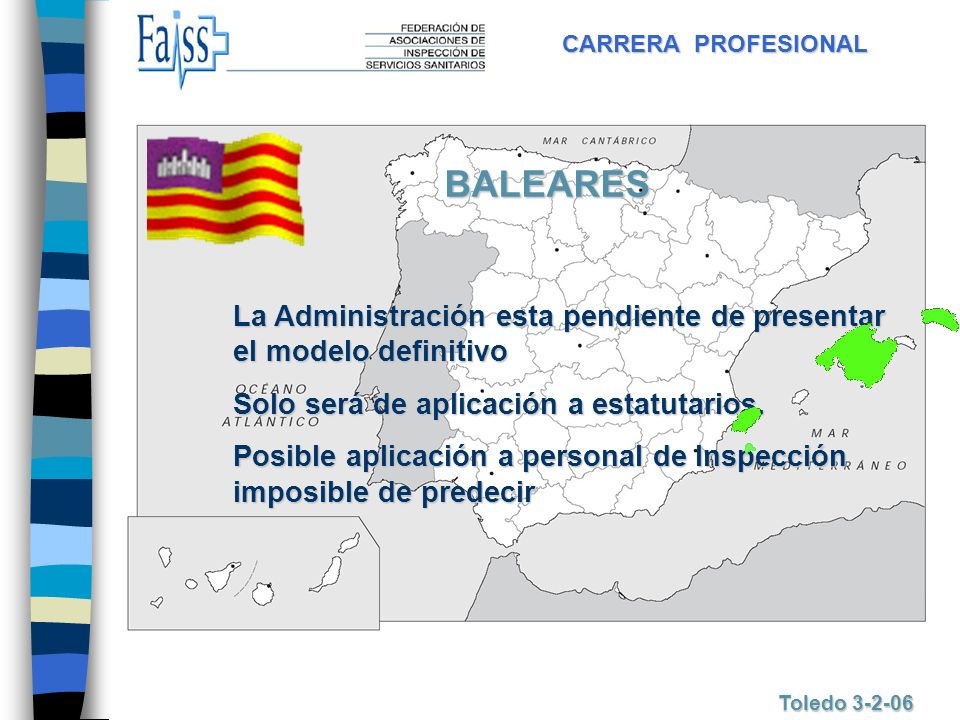 CARRERA PROFESIONAL BALEARES. La Administración esta pendiente de presentar el modelo definitivo.