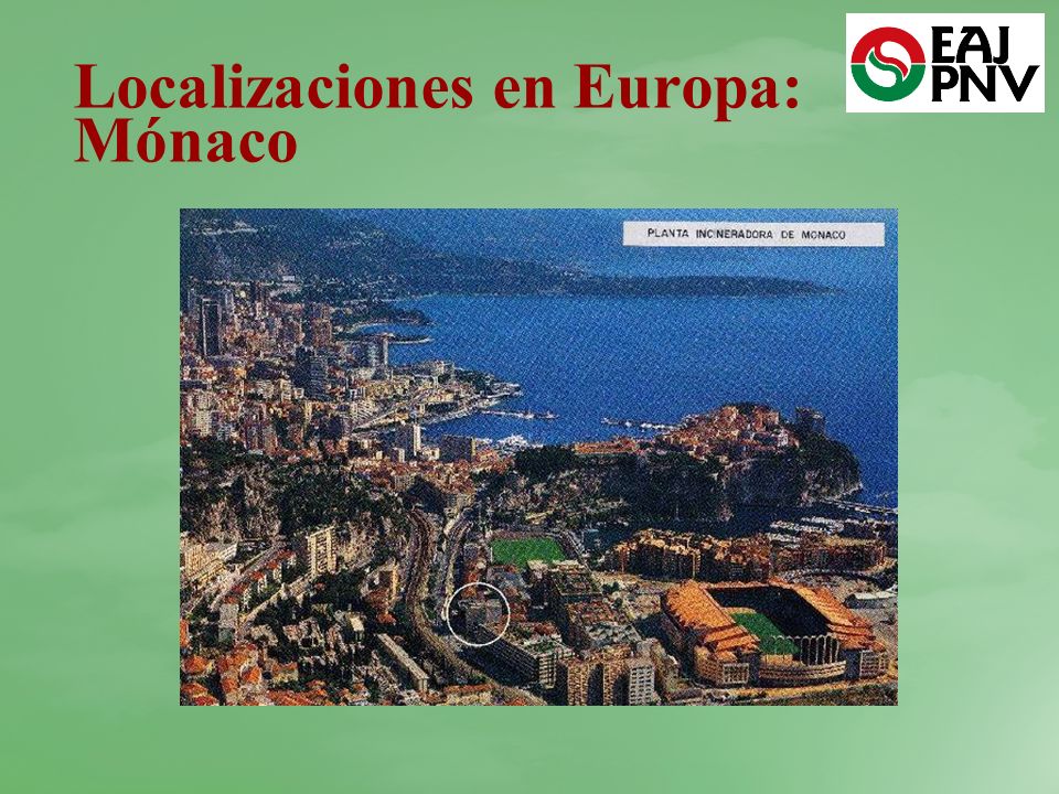 Localizaciones en Europa: Mónaco