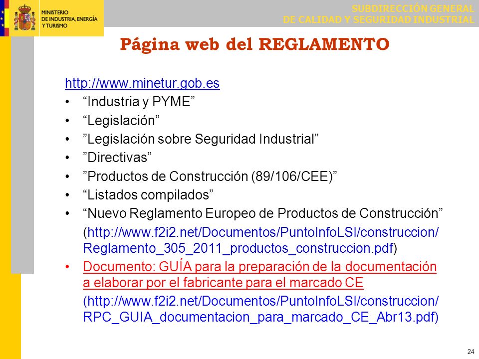 Marcado CE de Puertas Industriales Directivas de aplicación